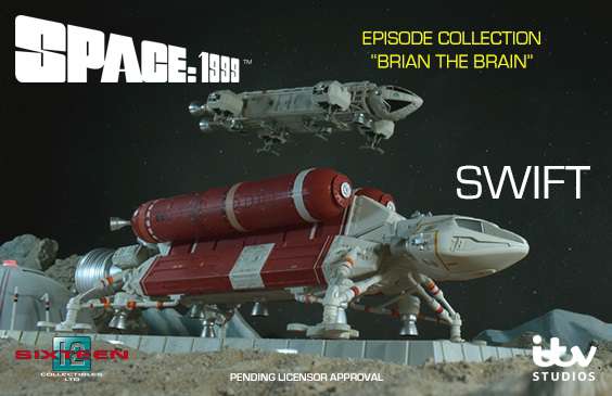 Space 1999 Swift Rymdskepp Die Cast sixteen 12