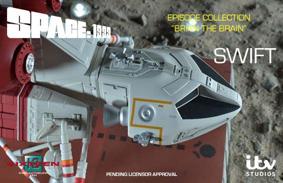 Space 1999 Swift Rymdskepp Die Cast sixteen 12