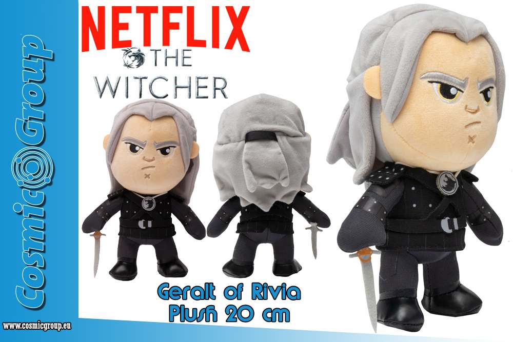 Netflix The Witcher Geralt Plush - 20 cm j!nx