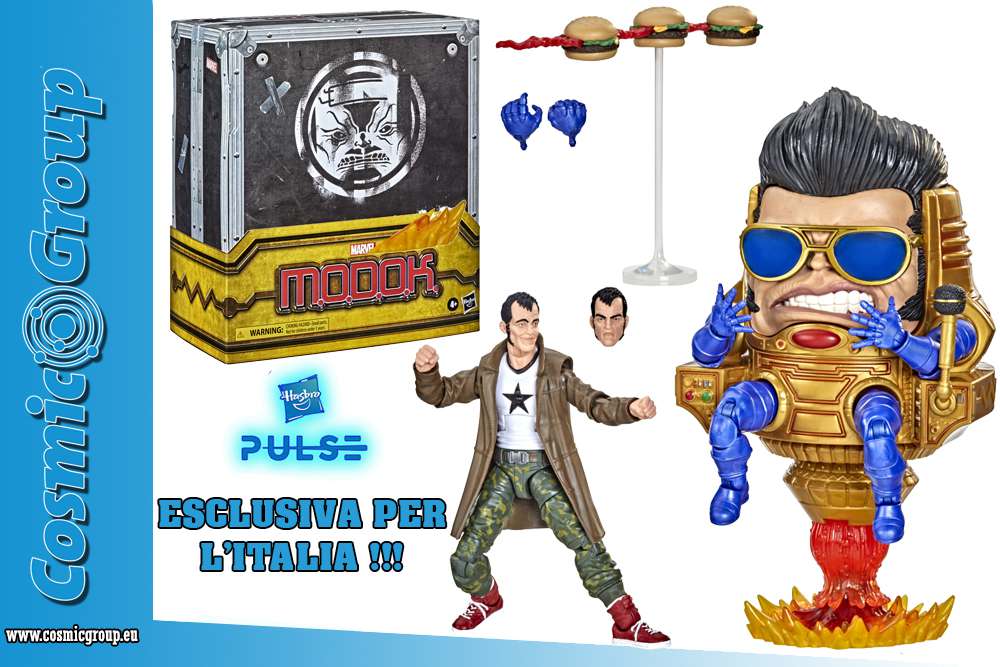 M.O.D.O.K. Elvis + Cap. Limited Edition Figures Set hasbro