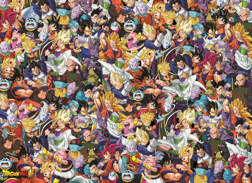 Anime Pussel Samling - Dragon Ball Super: Cast - Omöjligt 1000-Bitar Pussel - Robotto