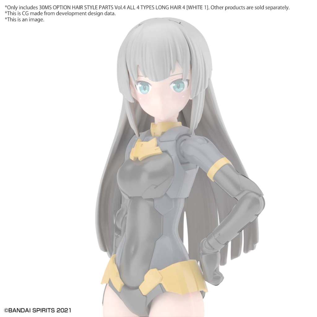 30ms alternativ frisyrdelar volym 4 bandai model kit gunpla