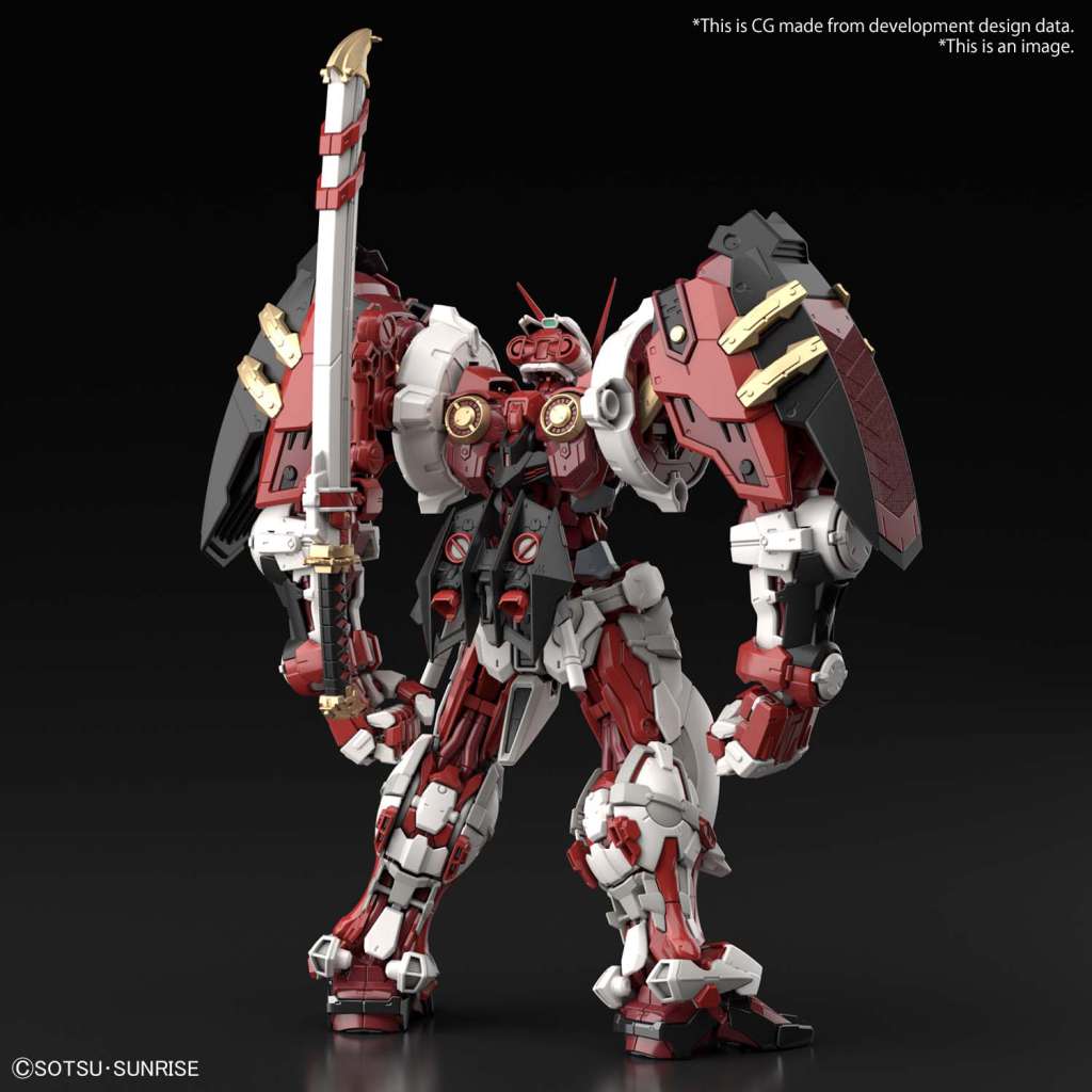 MG Gundam Astray Red Frame Power Hi-Res 1/100 bandai model kit gunpla