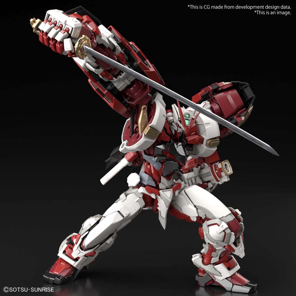 MG Gundam Astray Red Frame Power Hi-Res 1/100 bandai model kit gunpla