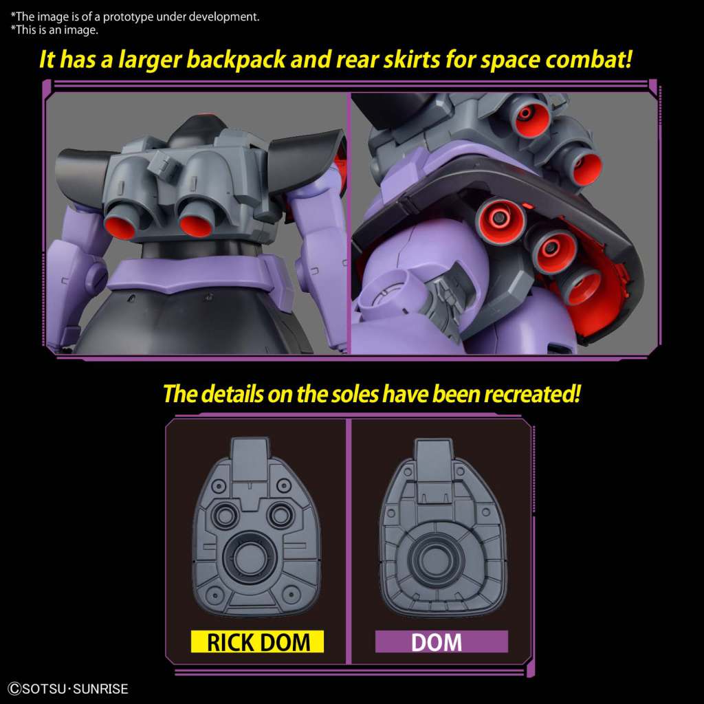 MG Rick Dom - Ny - 1/100 bandai model kit gunpla