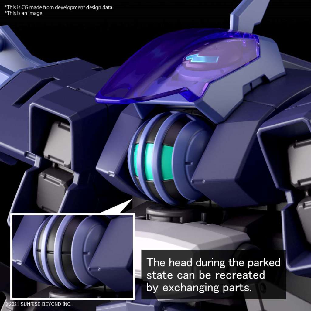 Hg Brady Hound Brad EX 1/144 - Samlarfigur bandai model kit gunpla