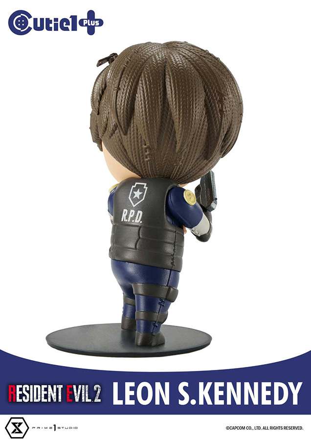 Resident Evil 2 Leon Kennedy Cutie Figur prime 1