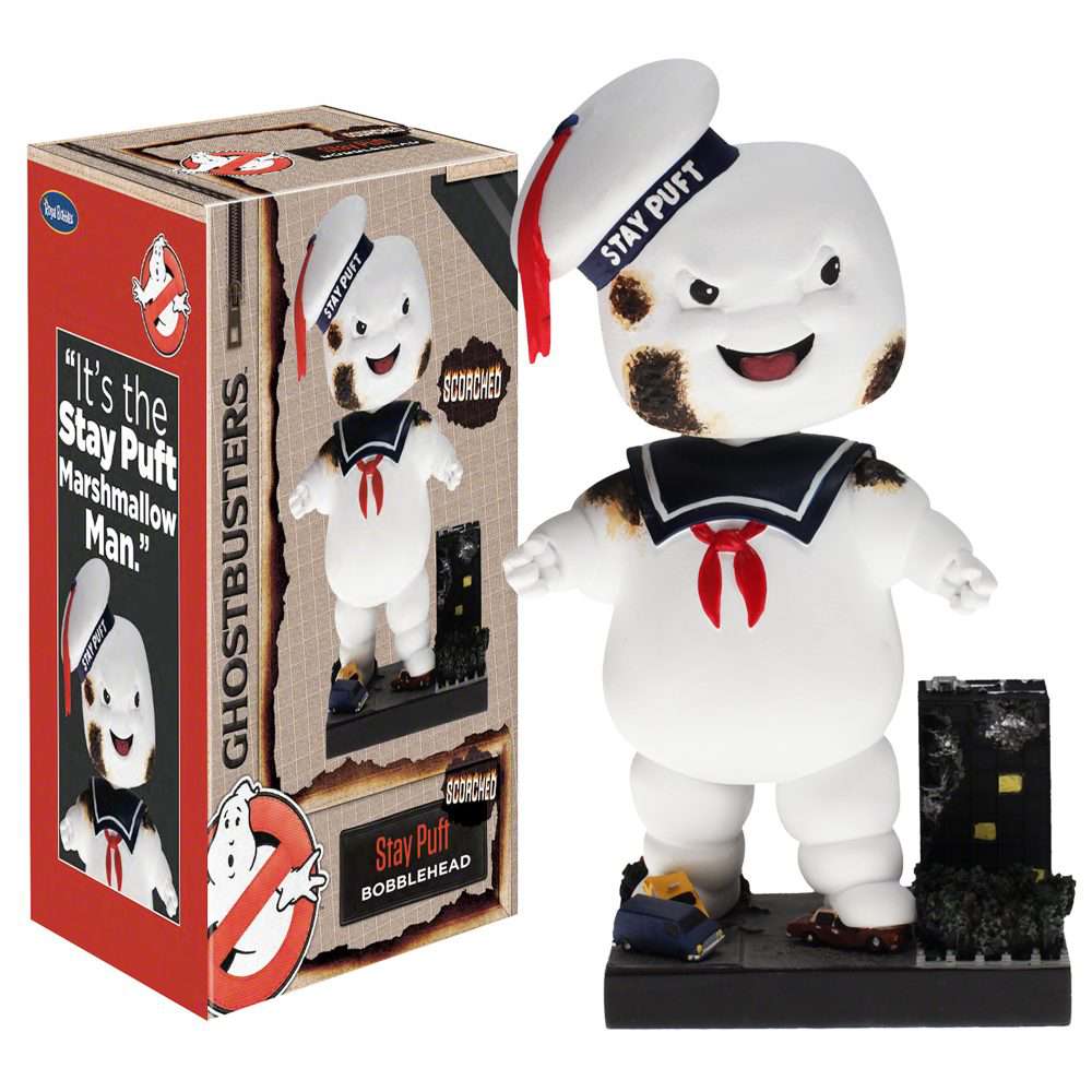 Scorched Stay Puft Marshmallow Man Bobblehead royal bobble