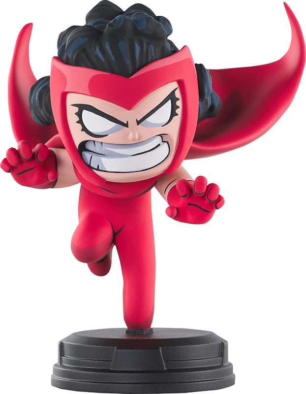 Marvel Animerad Scarlet Witch Staty diamond select