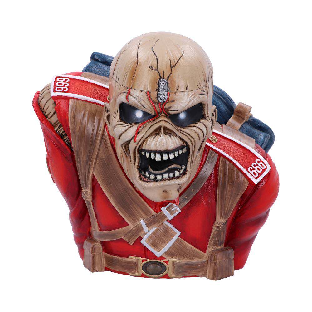 Iron Maiden The Trooper Bust Box - Samlarobjekt för Fans nemesis now