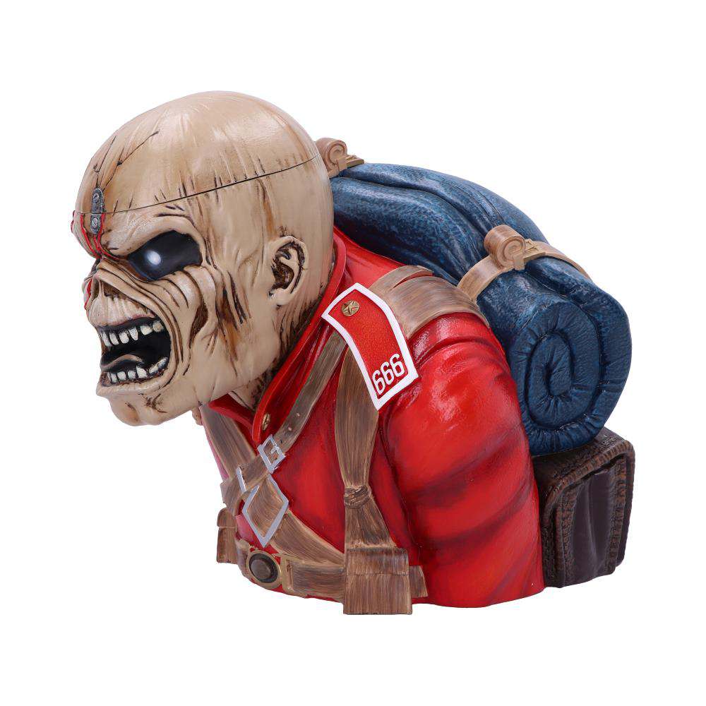 Iron Maiden The Trooper Bust Box - Samlarobjekt för Fans nemesis now
