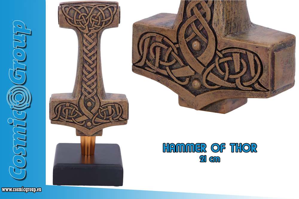 Hammer of Thor Figur - Mjolnir Staty nemesis now