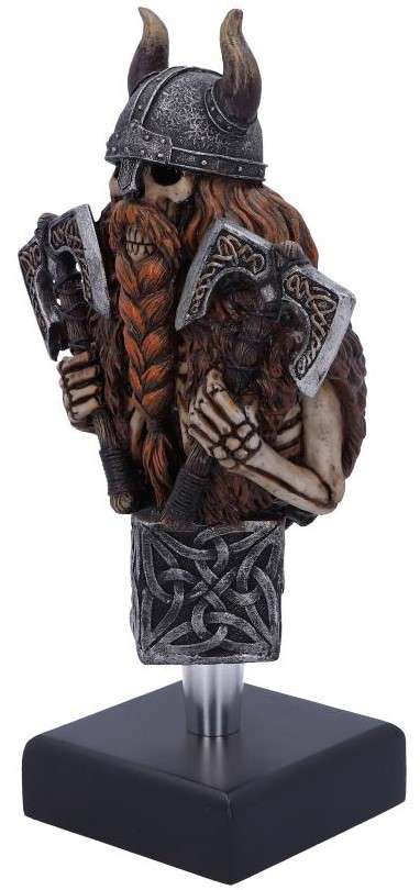 Valhalla Awaits Figur - Norse Warrior i Resin nemesis now