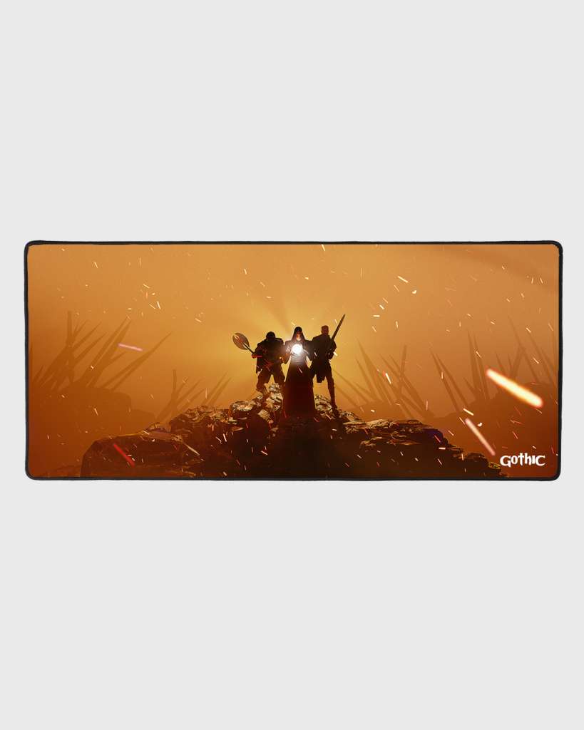 Gothic Golden Trio Mousepad – Stort Spelyt itemlab gmbh