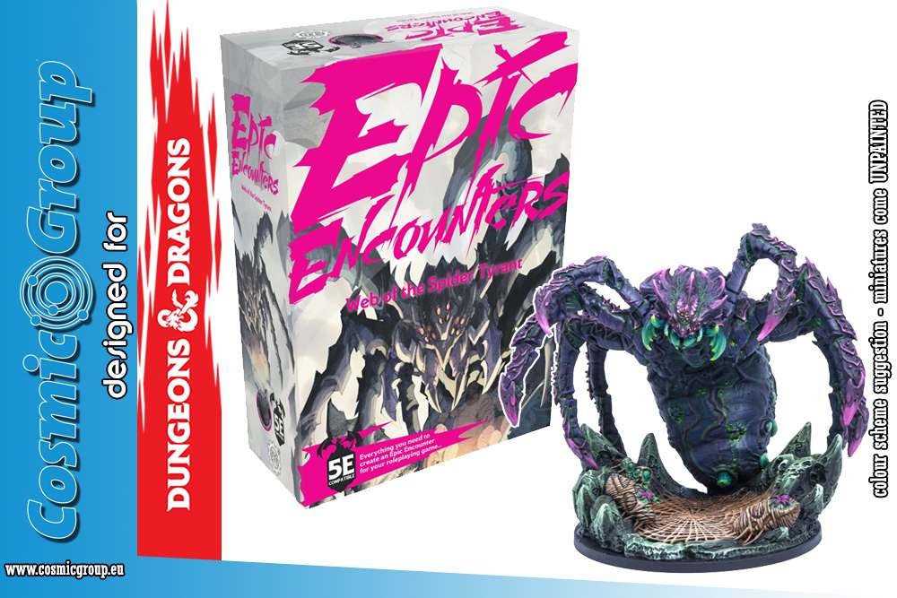 Epic Encounter: Web of the Spider Tyrant steamforged games