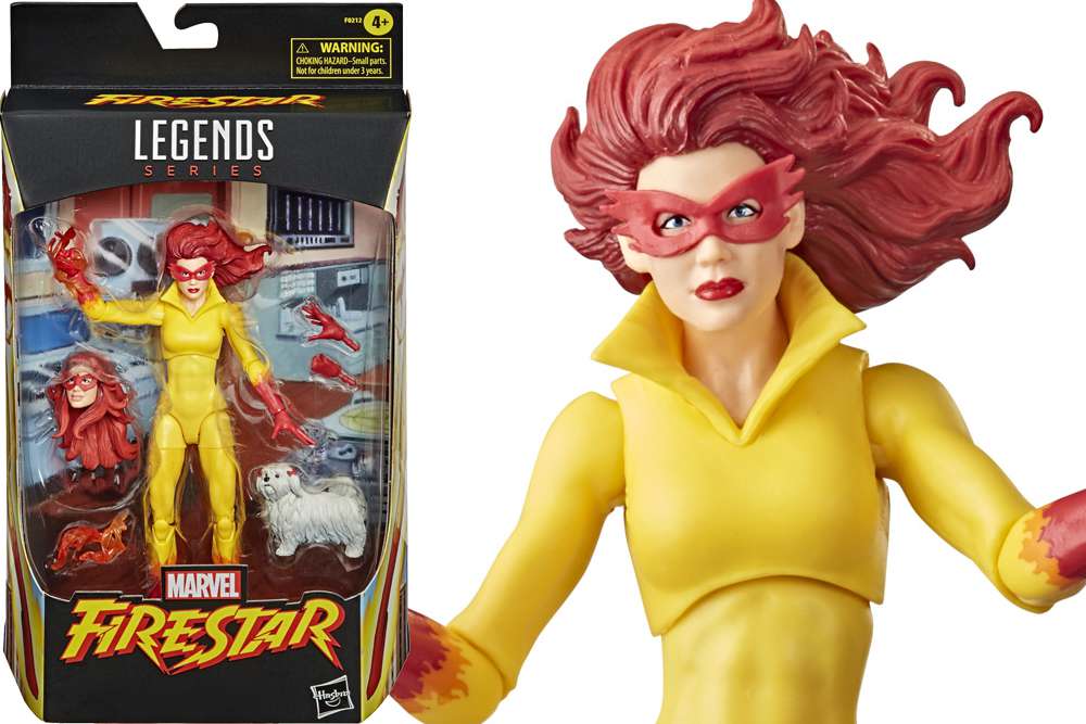 Marvel Legends Firestar Action Figure 15 cm hasbro