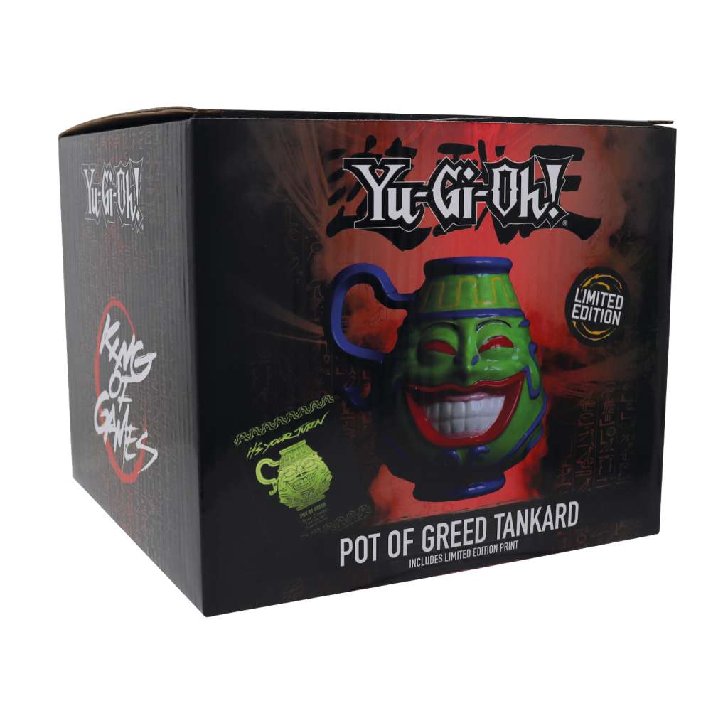 Yu-Gi-Oh! Pot of Greed Begränsad Upplaga Replica fanattik