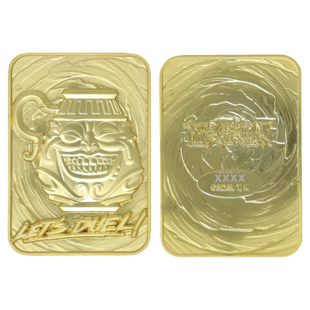 Yu-Gi-Oh! Limited Edition 24K Gold Pot of Greed fanattik