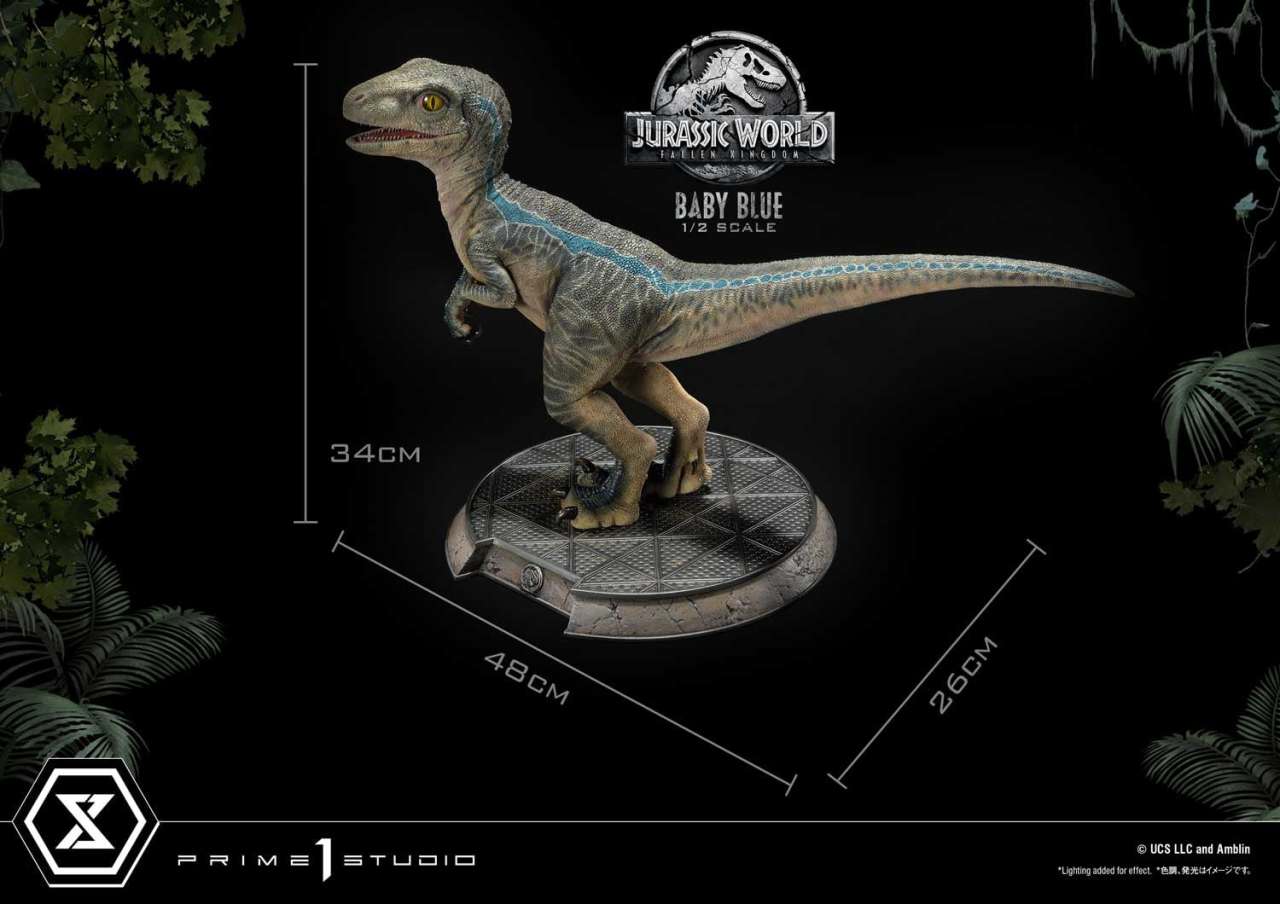 Jurassic World FK Baby Blue 1:2 Staty prime 1