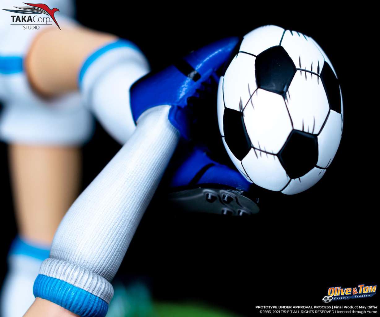 Captain Tsubasa Classic Olivier Atton & Ben Becker Golden Twin Shot Resin Statue taka corp