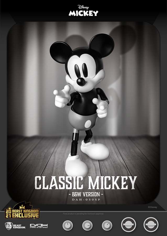 Mickey Mouse Klassisk Version Figur beast kingdom