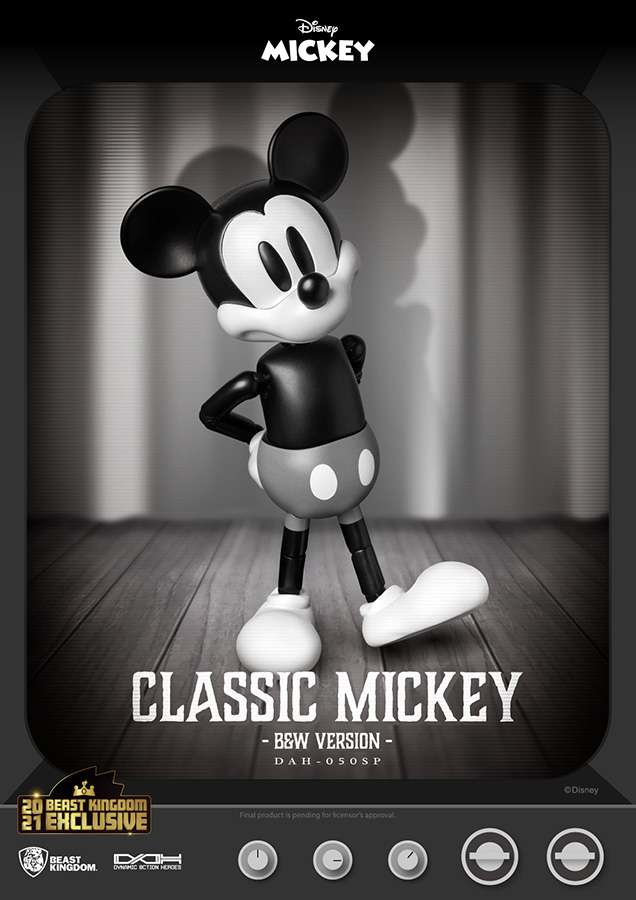 Mickey Mouse Klassisk Version Figur beast kingdom