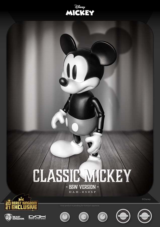 Mickey Mouse Klassisk Version Figur beast kingdom
