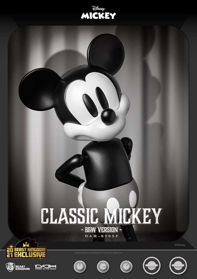 Mickey Mouse Klassisk Version Figur beast kingdom