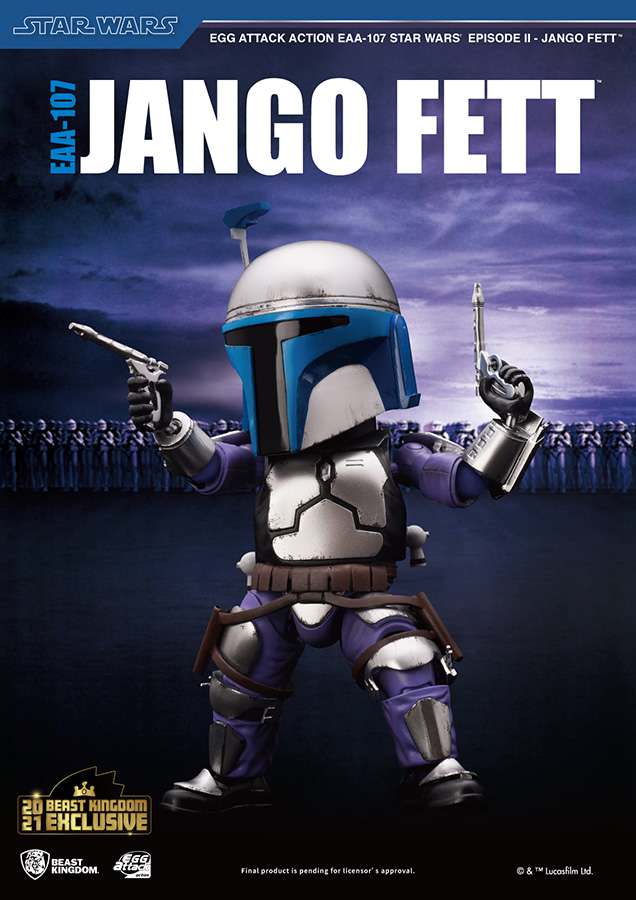 Egg Attack SW EP II Jango Fett Figur beast kingdom