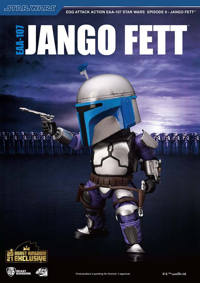 Egg Attack SW EP II Jango Fett Figur beast kingdom