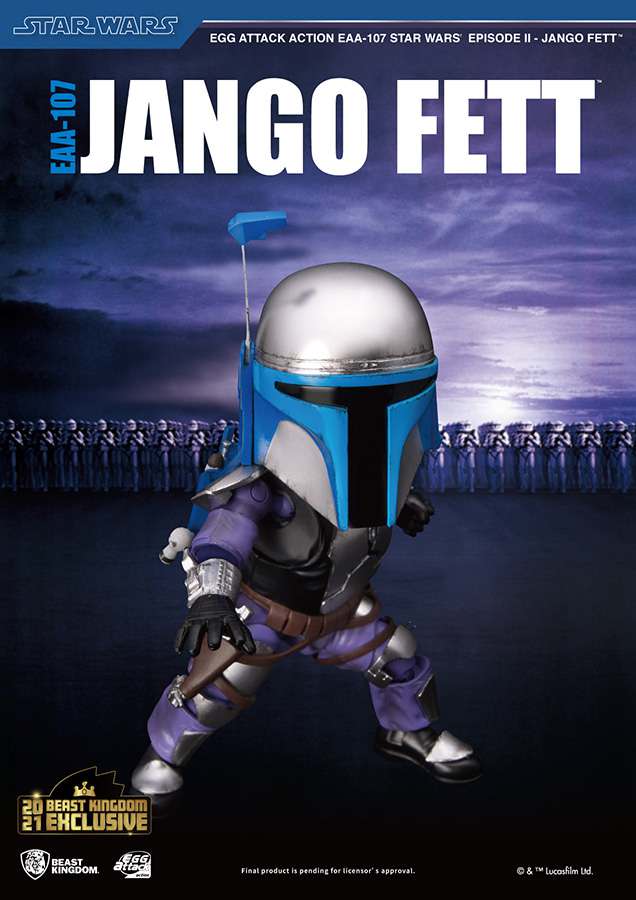 Egg Attack SW EP II Jango Fett Figur beast kingdom
