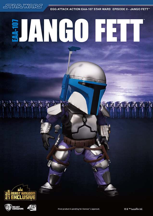 Egg Attack SW EP II Jango Fett Figur beast kingdom