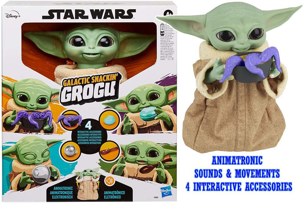 Star Wars The Mandalorian Grogu Animatronic Figur hasbro