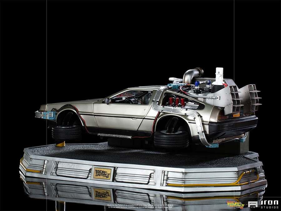 BTTF 2 DeLorean Regular 1/10 Art Statue - Robotto