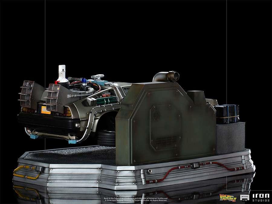 BTTF 2 DeLorean Regular 1/10 Art Statue - Robotto
