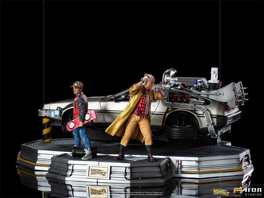 Bttf 2 DeLorean Full DLX Set 1/10 - Art Scale - Robotto