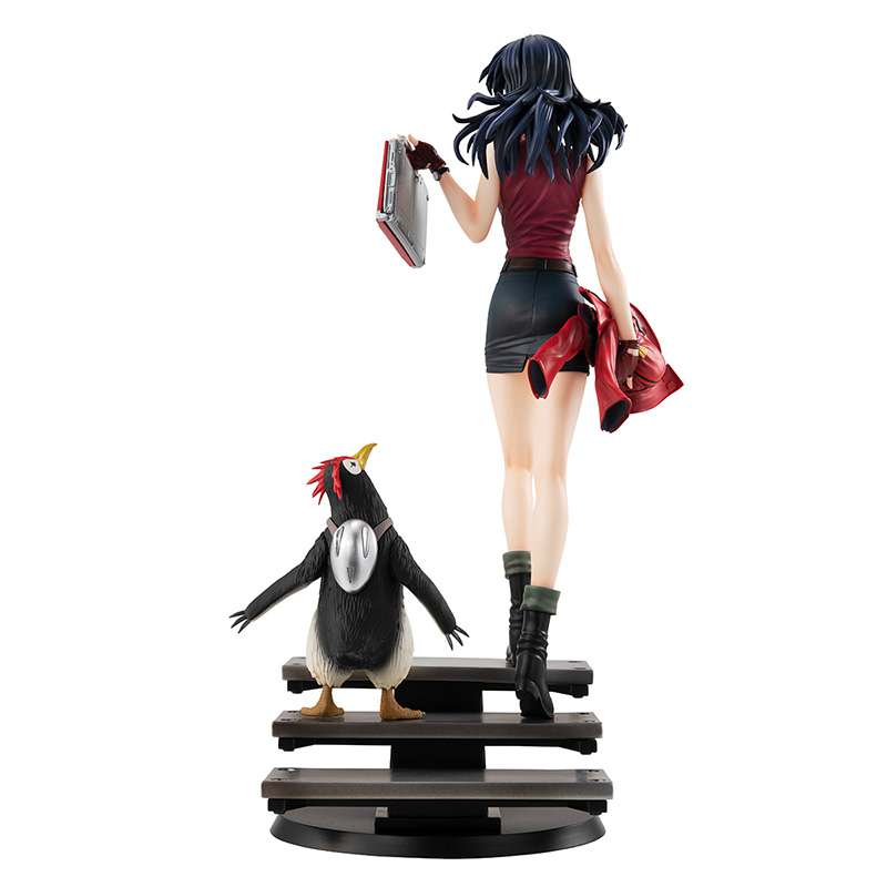 Rebuild Evangelion Gals Misato & Pen Pen Staty megahouse