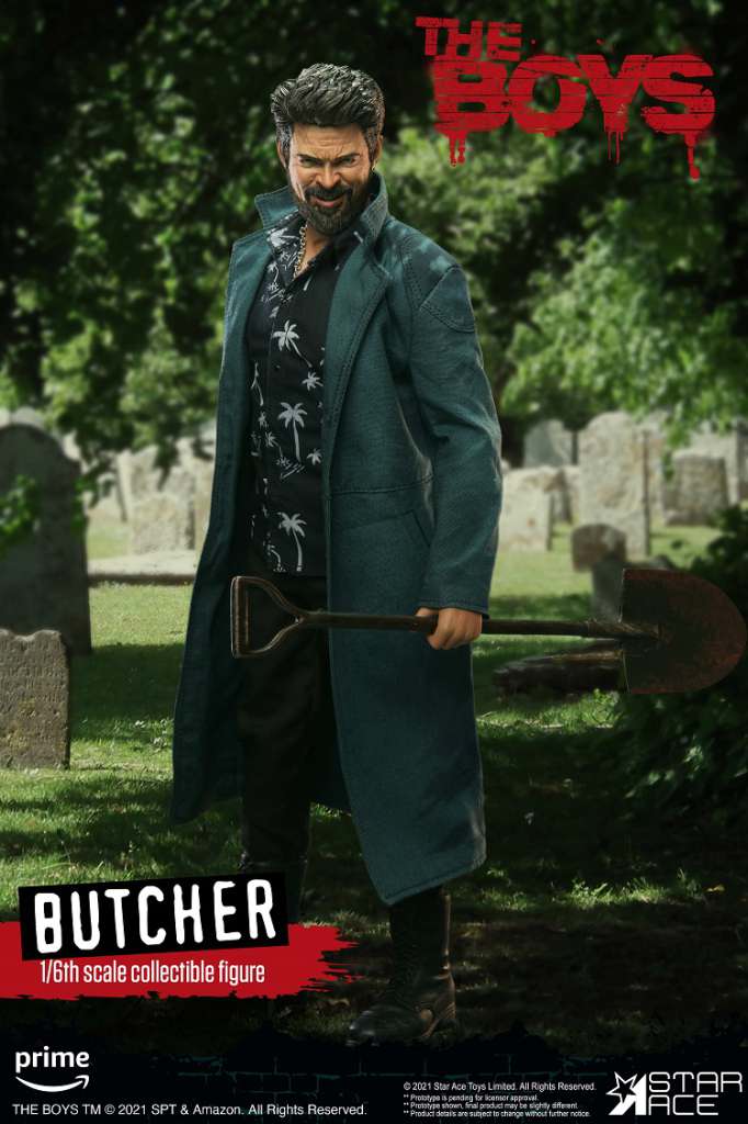 1/6 Skala Billy Butcher Figur från The Boys star ace