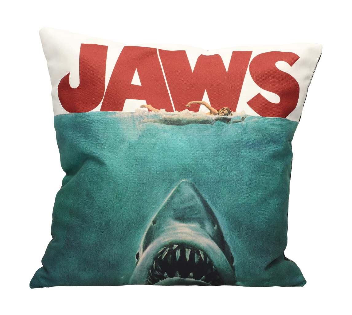 Jaws Poster Collage Square Cushion sd toys