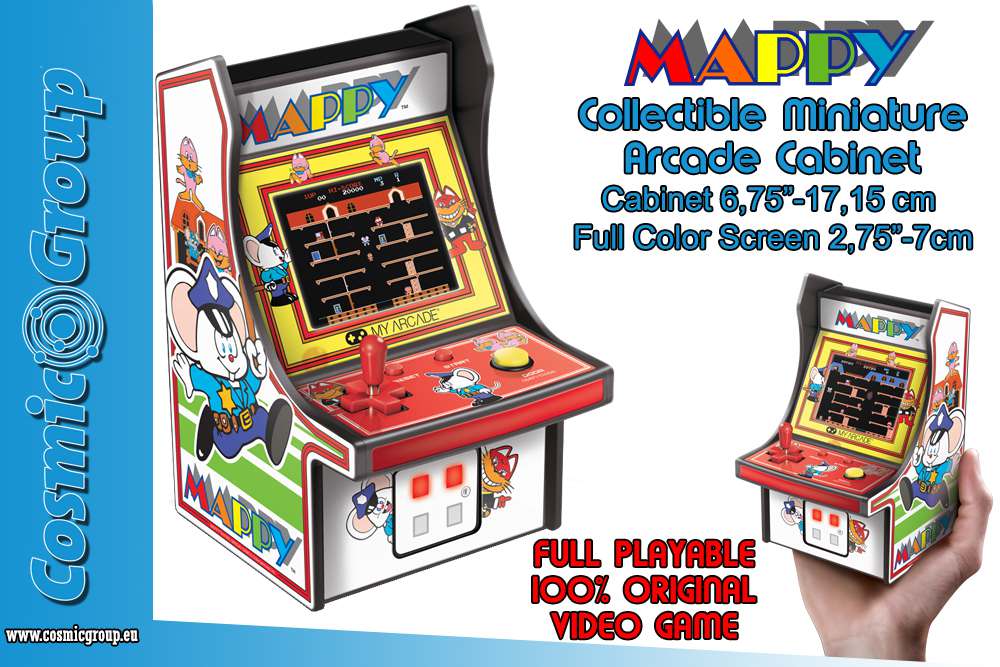MAPPY Samlararkad med Spel my arcade