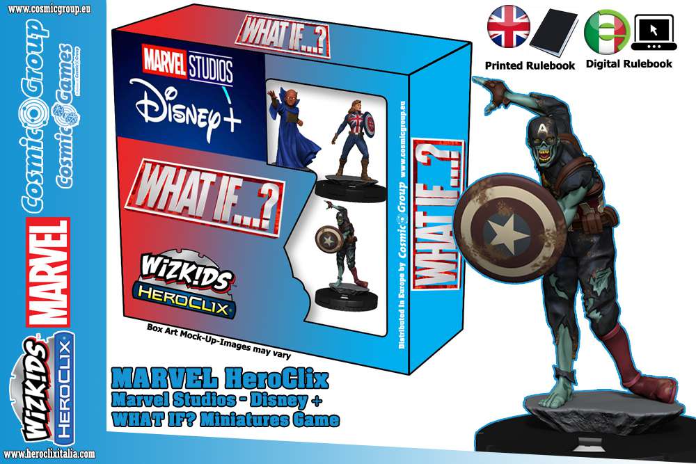 Mhc ms d+ What If? Miniatures Game – Strategisk och Spännande Spelupplevelse wizkids