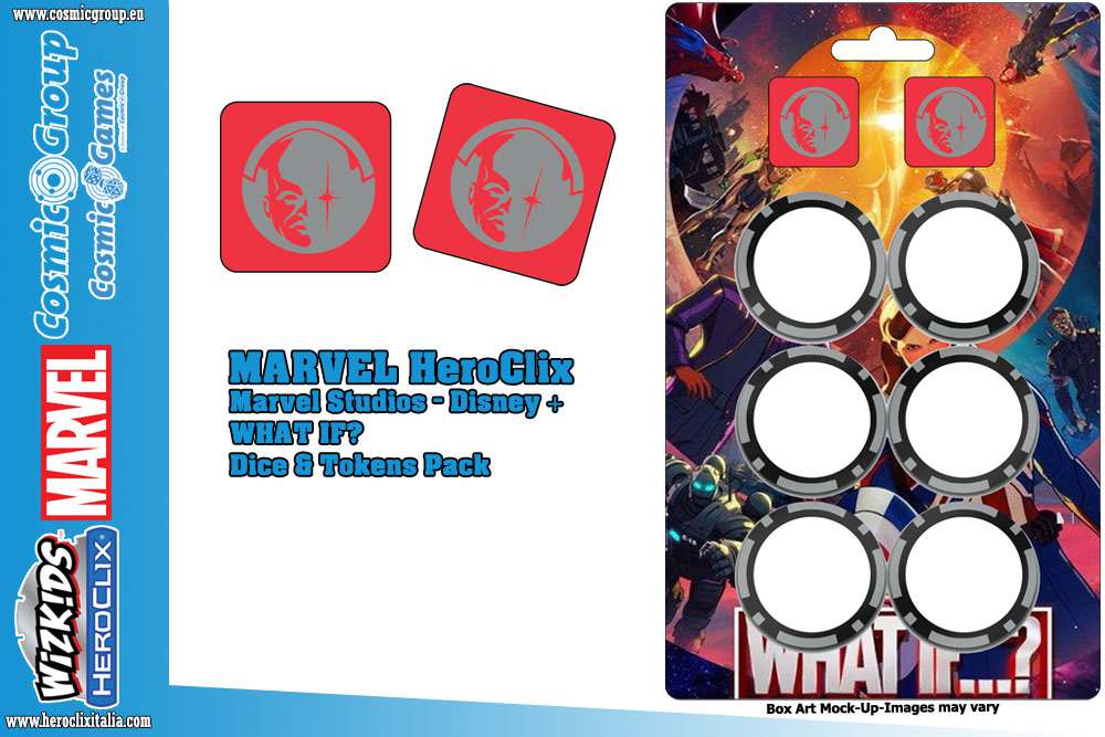 Mhc Marvel Studios Disney+ Tärningar & Token Set wizkids