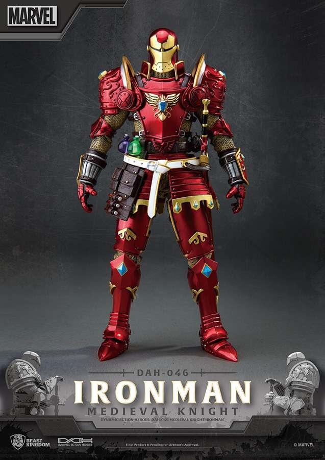 Medieval Knight Iron Man DAH-046 Action Figure - Robotto