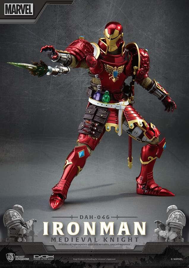 Medieval Knight Iron Man DAH-046 Action Figure - Robotto