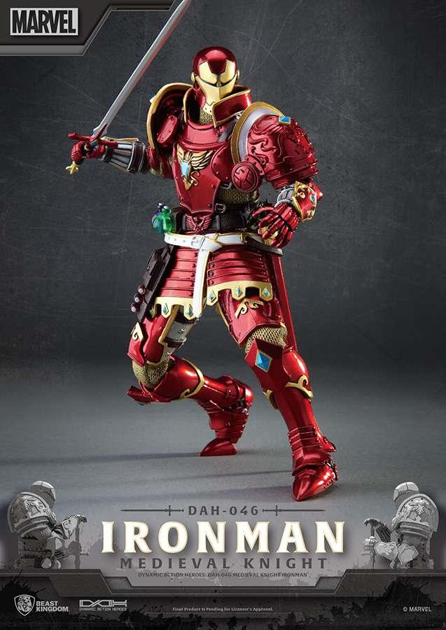 Medieval Knight Iron Man DAH-046 Action Figure - Robotto