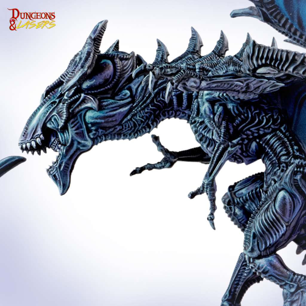 Dungeons & Lasers Xenodragon Miniatyr – Bygg Din Egen Hjälte archon games