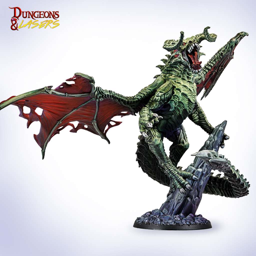 Dungeons & Lasers Draculus Miniatyr - Bygg Din Egen Hjälte archon games