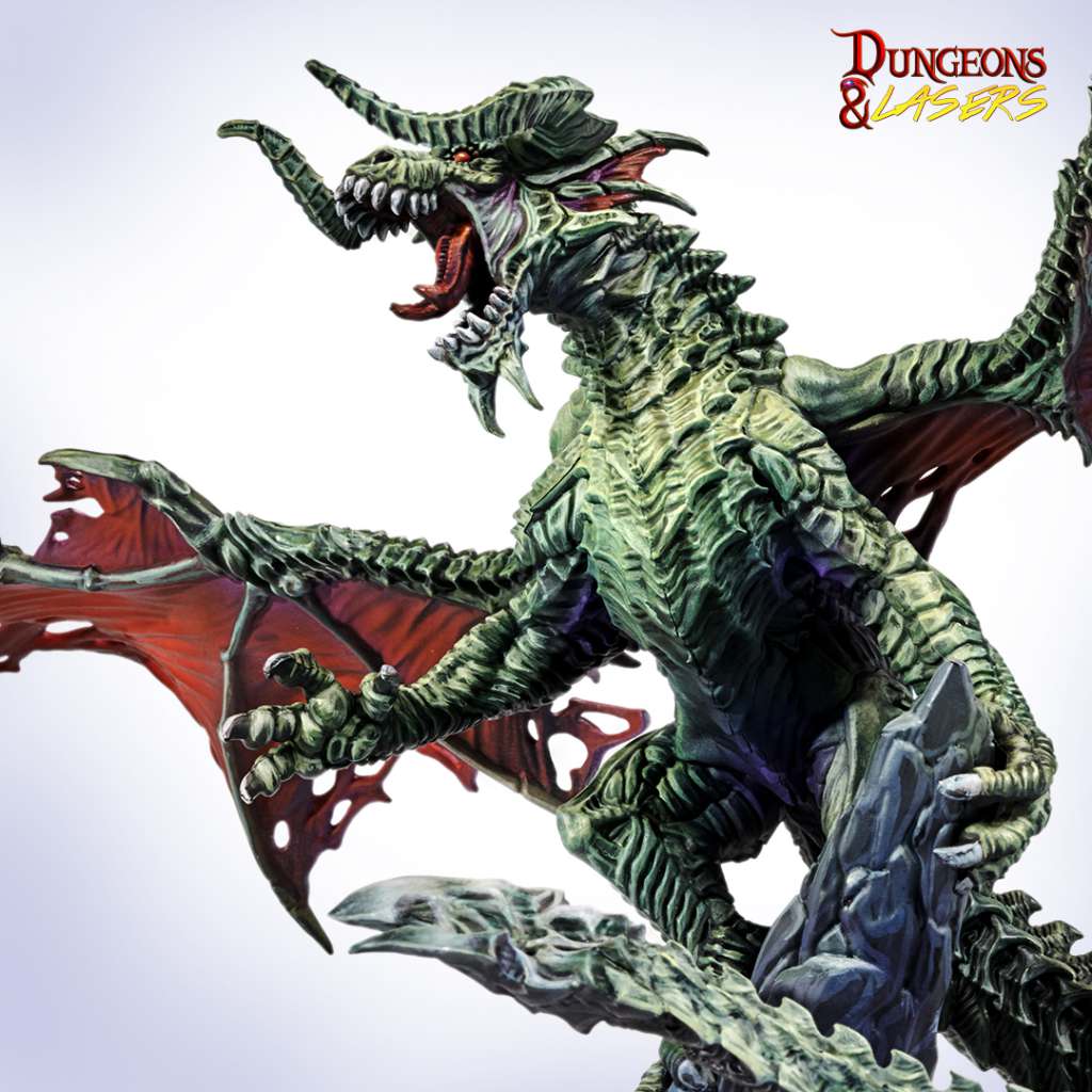 Dungeons & Lasers Draculus Miniatyr - Bygg Din Egen Hjälte archon games