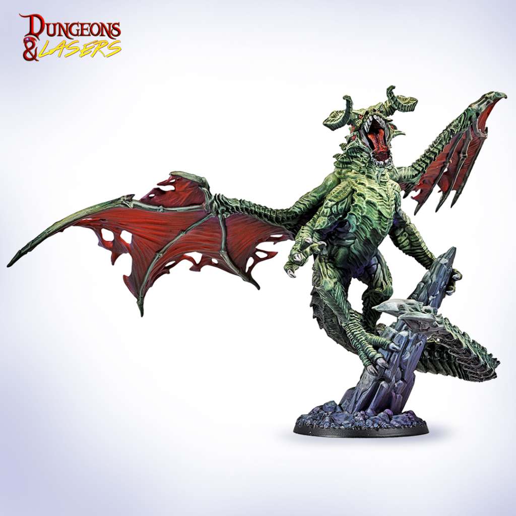 Dungeons & Lasers Draculus Miniatyr - Bygg Din Egen Hjälte archon games