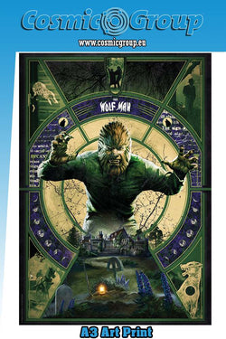 Wolfman Official Art Print A3 fanattik